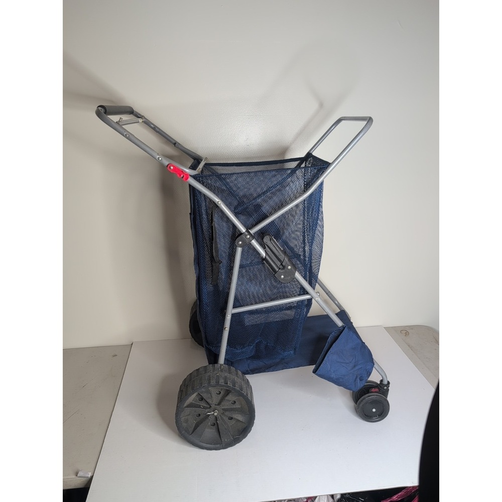 Tommy Bahama Wonder Wheeler Beach Cart, Folding, 100 lb. Weight Capacity